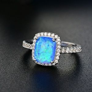 🔥Blue Fire Opal ring